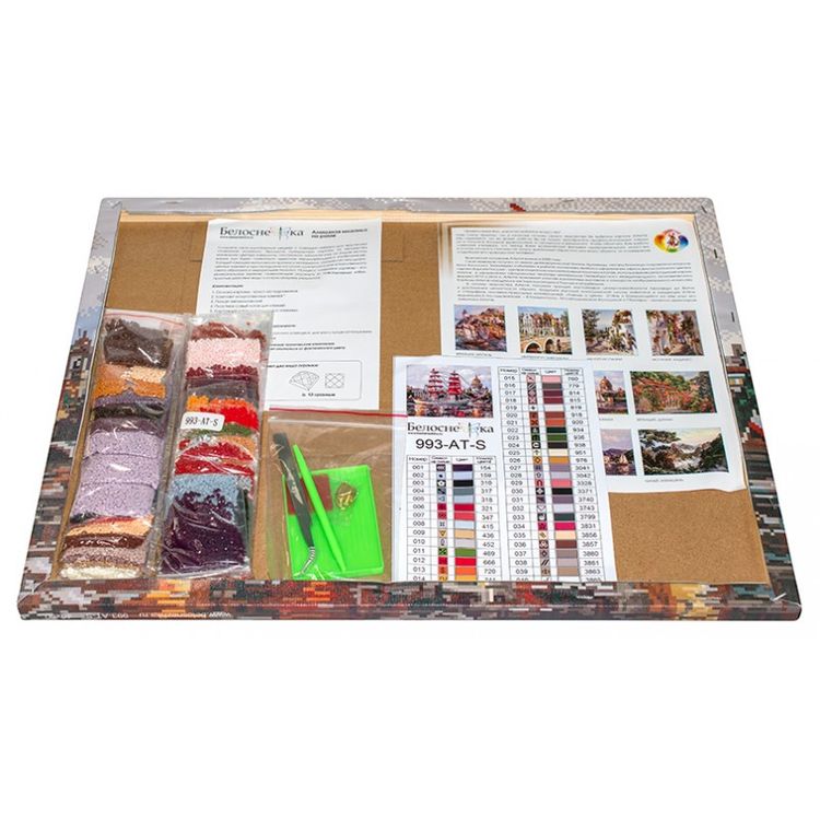 Алмазная вышивка «Санкт-Петербург. Нева. Алые паруса» — картинка 3