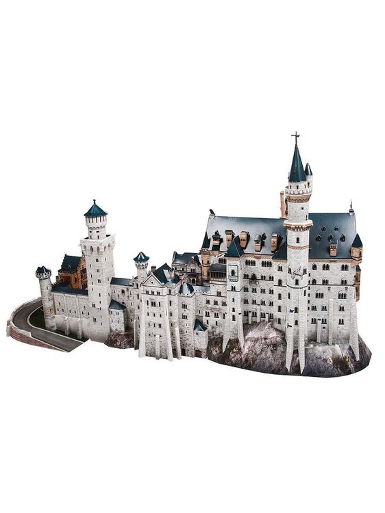 Сборная модель из картона «Замок Neuschwanstein» — картинка 3