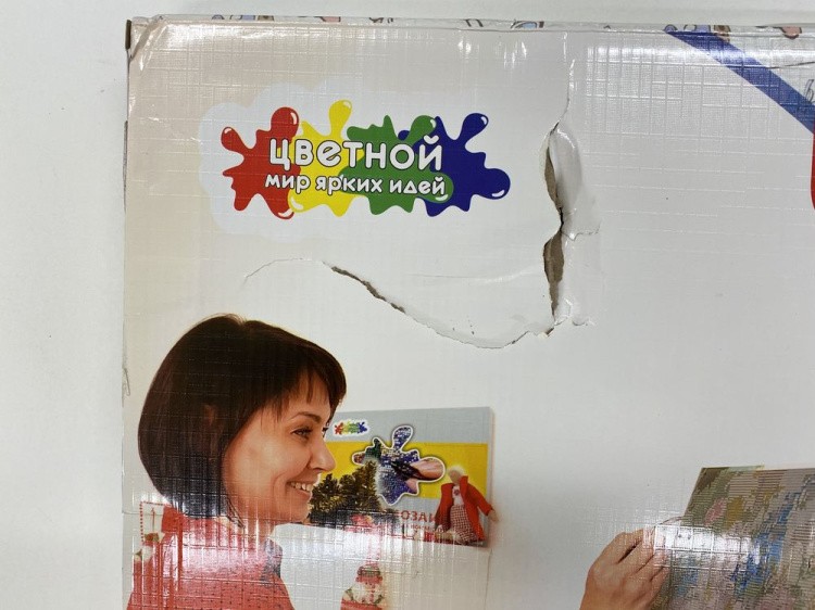 УЦЕНКА. Алмазная вышивка «Канал в Амстердаме» (порвана коробка) — картинка 4