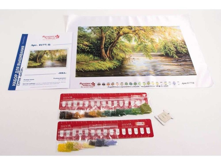 Набор вышивки бисером «Ива» — картинка 3