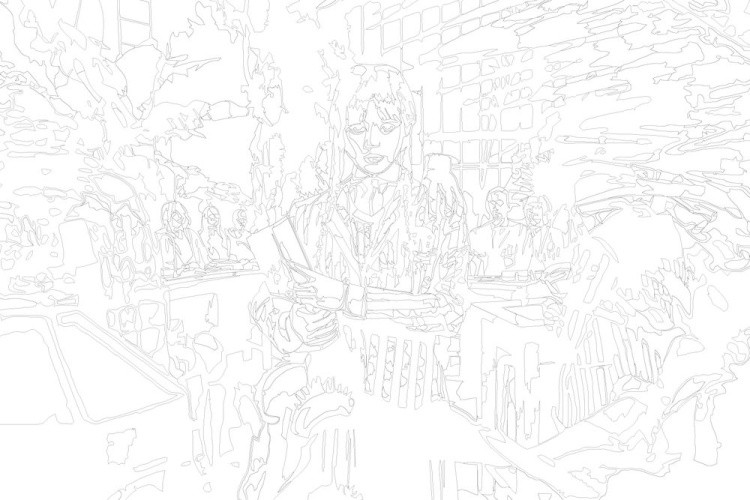 Картина по номерам «Wednesday Уэнсдей Аддамс: В академии» — картинка 2