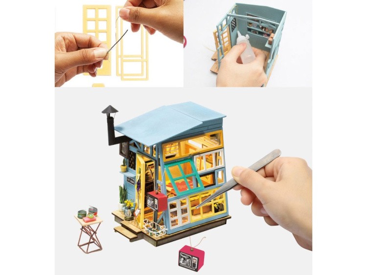 Набор для создания миниатюры (румбокс) «Чердачок» — картинка 5