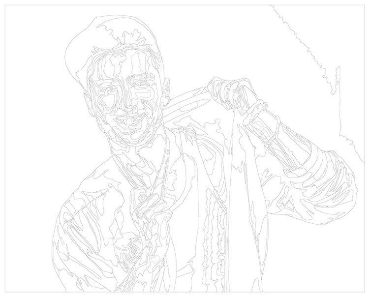 Картина по номерам «Российский музыкант Сергей Лазарев 11» — картинка 3