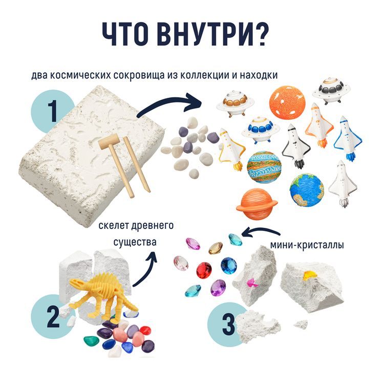 Набор с квестом 3 в 1 «Космические раскопки», Бумбарам — картинка 5