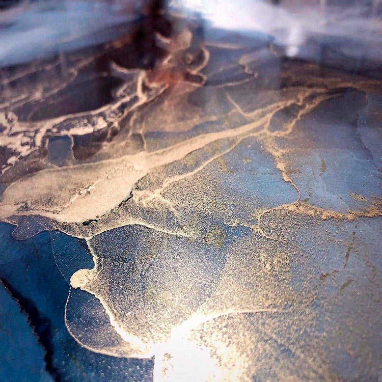 Набор из 3 цветов мерцающей серии «M», Kamenskaya Ink — картинка 4