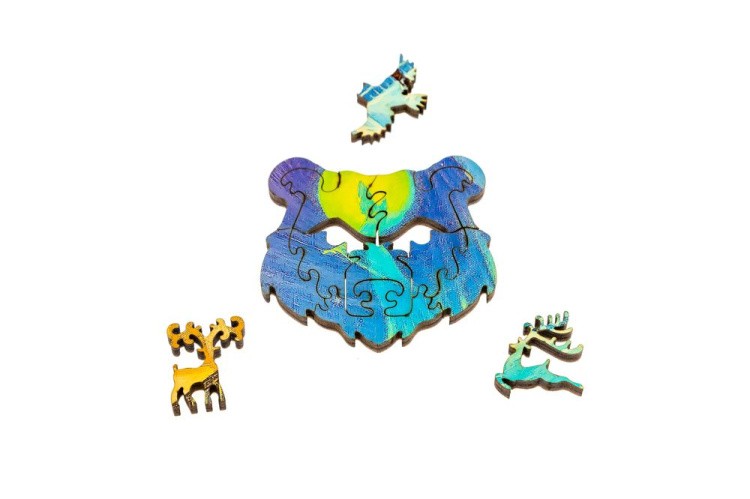 Деревянные пазлы DAVICI «Пробуждение» — картинка 7