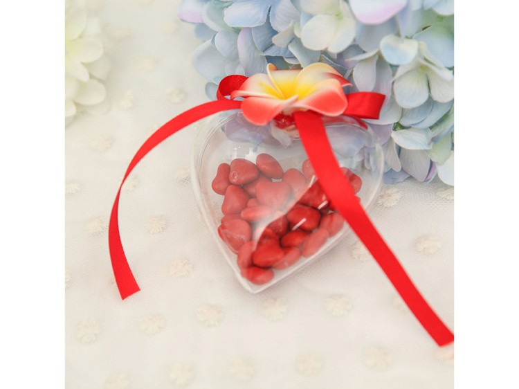 Сердце пластиковое половинками (d 10 см), 2 шт. — картинка 8