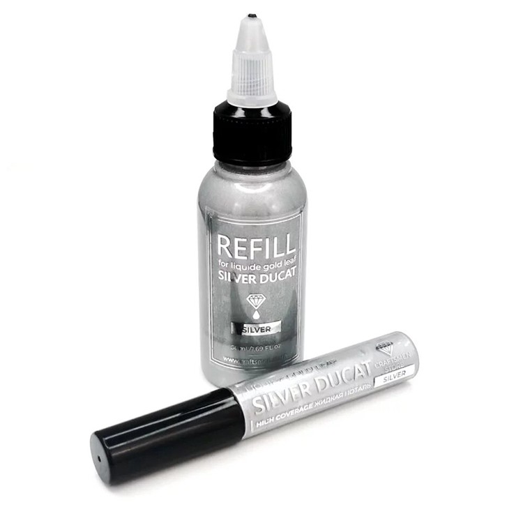 Заправка для жидкой потали SILVER DUCAT 50мл — картинка 2