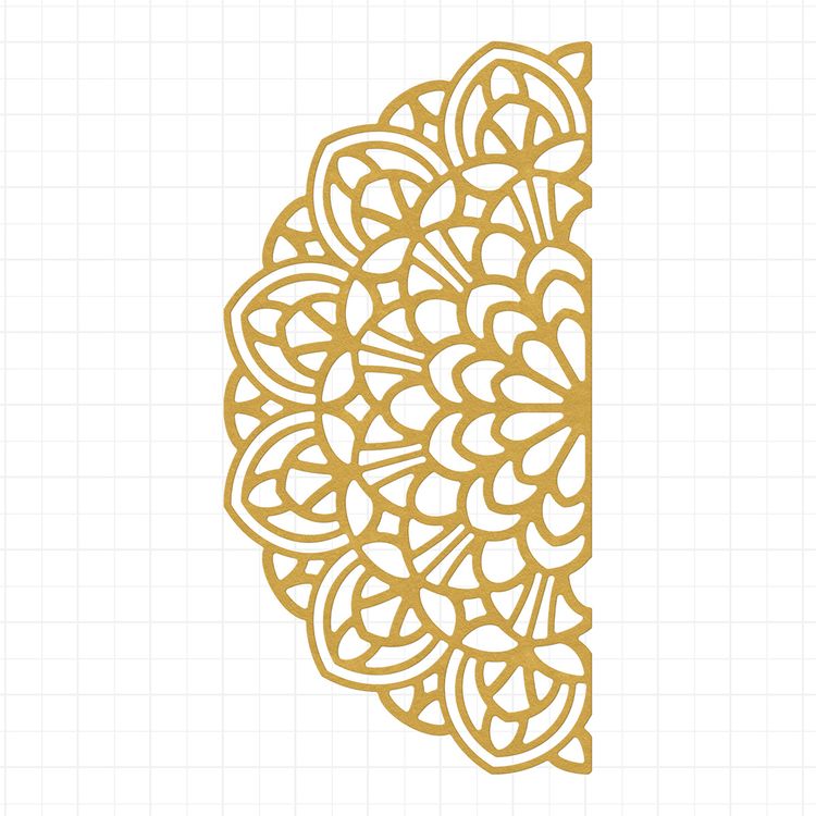 Нож для вырубки «Салфетка», 10,2x5,2 см, Mr.Painter — картинка 2