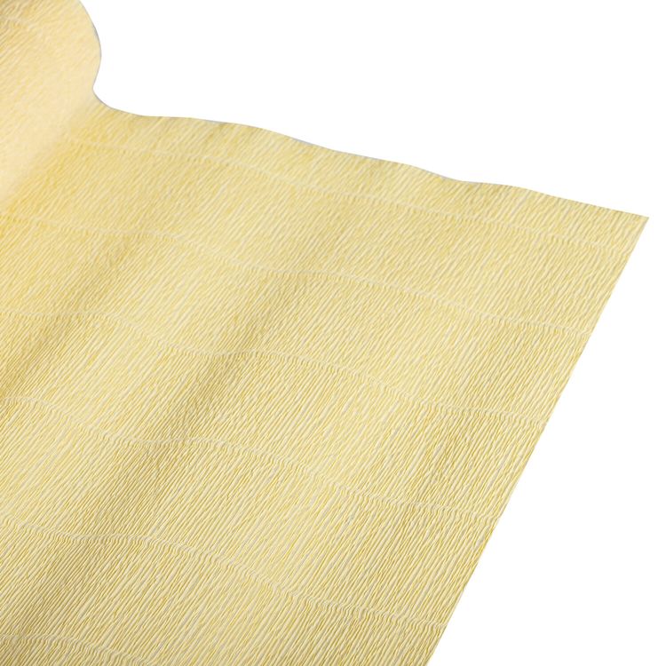 Бумага гофрированная Fiore 180 г/м2, лимонно-кремовая (577), 50х250 см, Brauberg — картинка 3