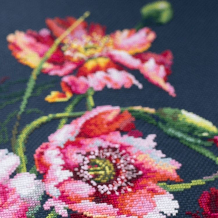 Набор для вышивания «Таинственные маки» — картинка 5