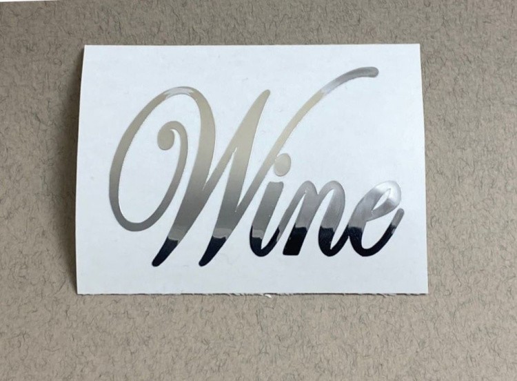 №203 Наклейка (Серебро) Sticker, Art Blong — картинка 2