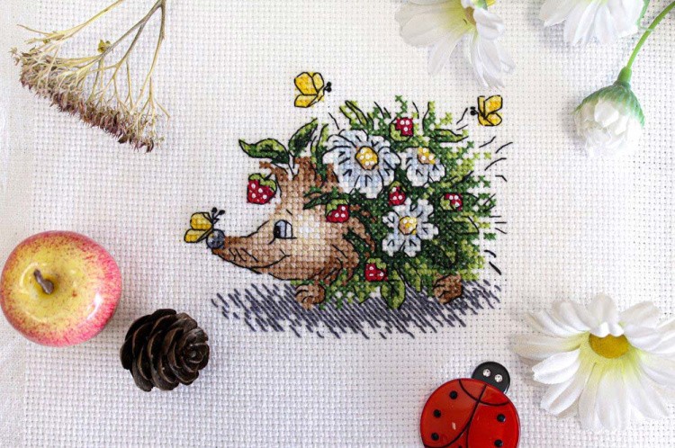 Набор для вышивания «Весенний ёж» — картинка 6