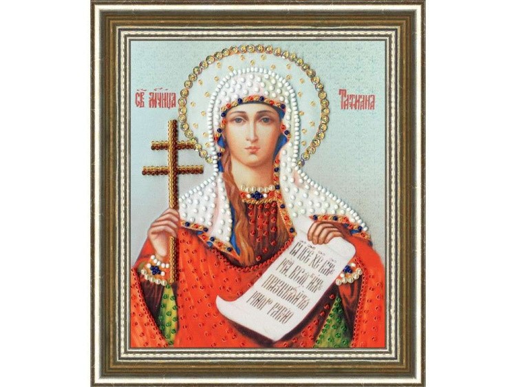 Набор вышивки бисером «Икона Святой Мученицы Татианы» — картинка 2