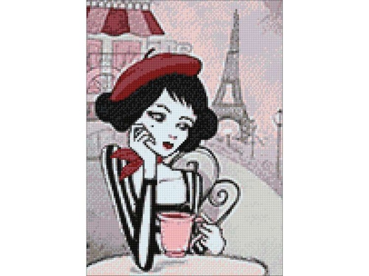 Алмазная вышивка «Город любви» — картинка 2