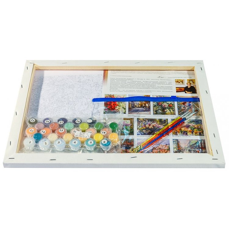 Картина по номерам «Фруктовое лакомство» — картинка 3