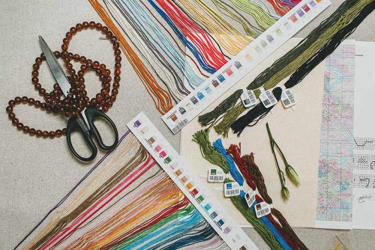 Набор для вышивания «Рынок в Провансе» — картинка 4