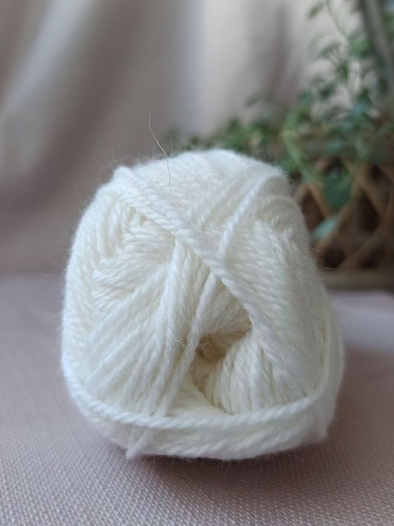 Пряжа Камтекс Бамбино (205), белый, 5 шт. по 50 г — картинка 3