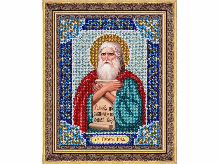 Набор вышивки бисером «Святой Илья» — картинка 2