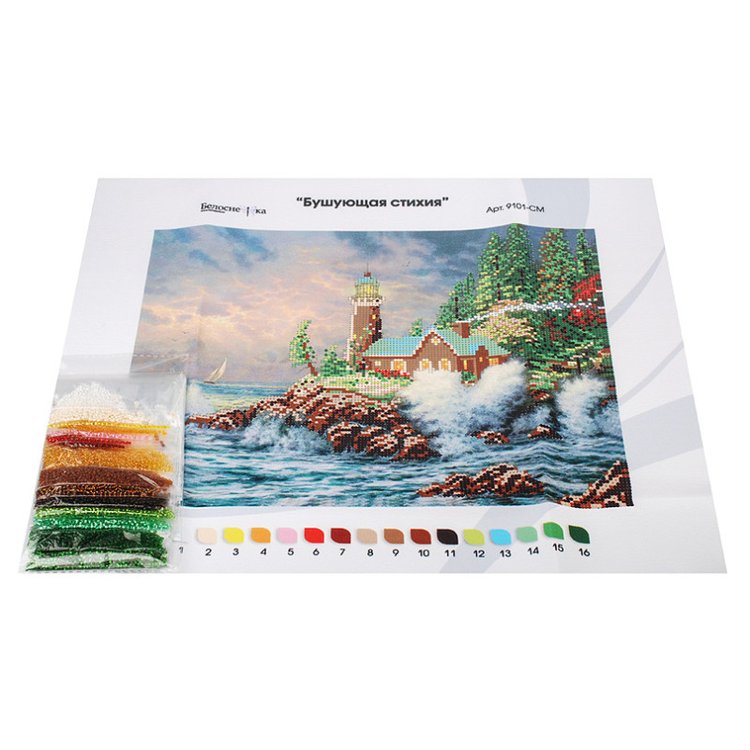 Набор вышивки бисером «Бушующая стихия» — картинка 2