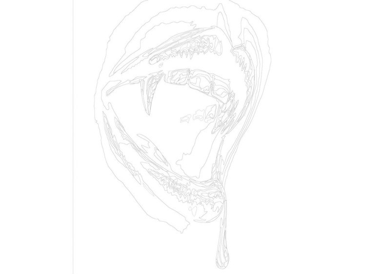 Картина по номерам «Клыки вампира» — картинка 3