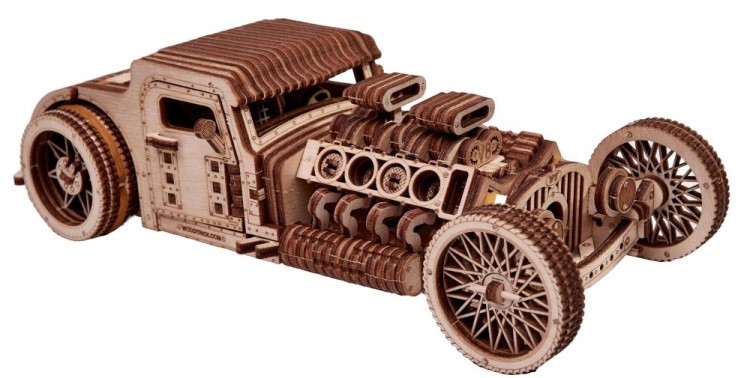 Конструктор из дерева «Хот Род», Wood Trick — картинка 4