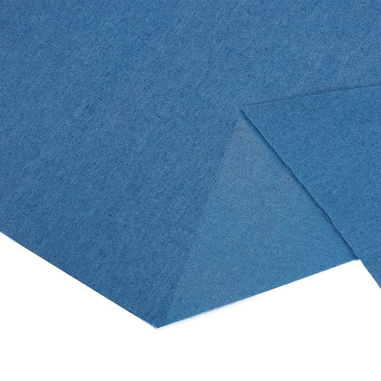 Ткань Джинс, 5 м х 150 см, 115 г/м², цвет: темно-голубой, TBY — картинка 2