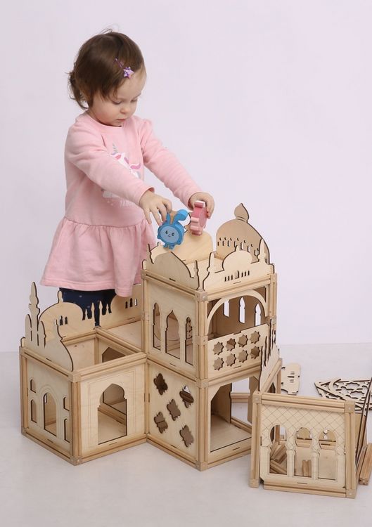 Магнитный конструктор «ARABIC», WOODJO — картинка 3