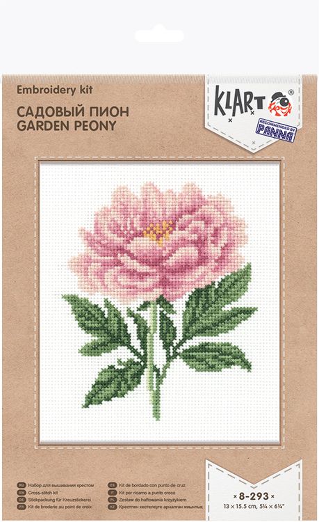 Набор для вышивания «Садовый пион» — картинка 2