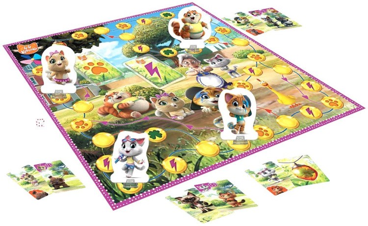 Игра настольная «Счастливый клевер. 44 котёнка» — картинка 2