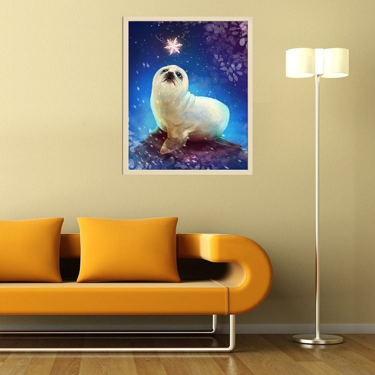 Картина по номерам «Байкальская нерпа» — картинка 4