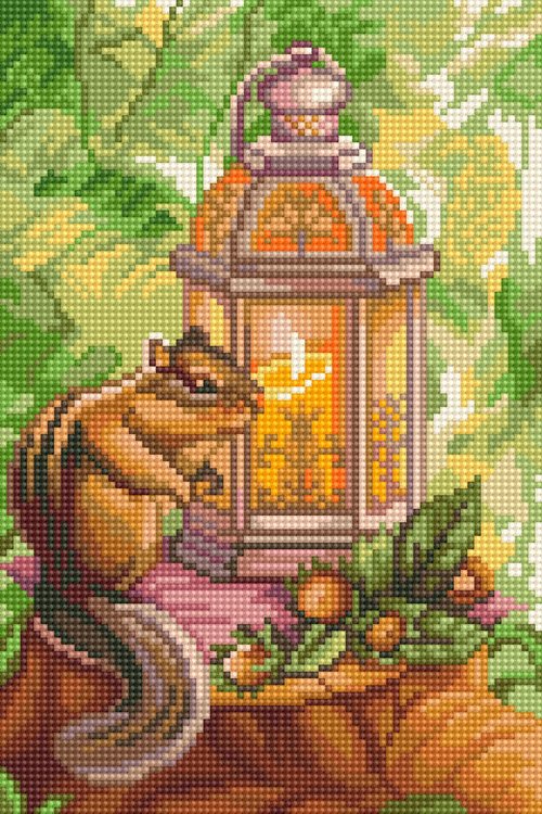 Алмазная вышивка «Бурундучок» — картинка 2