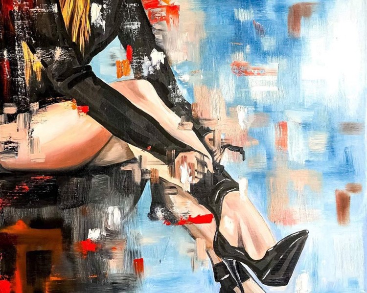 Алмазная вышивка «Женские туфельки» — картинка 2