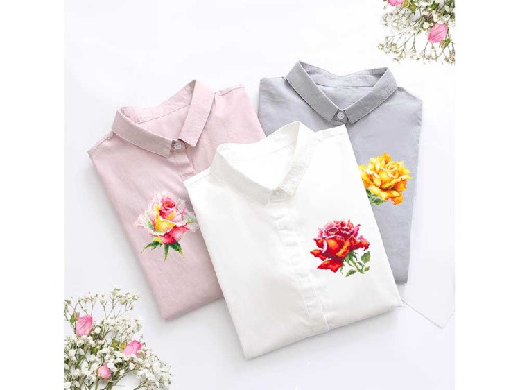 Набор для вышивания «Нежная роза» — картинка 8