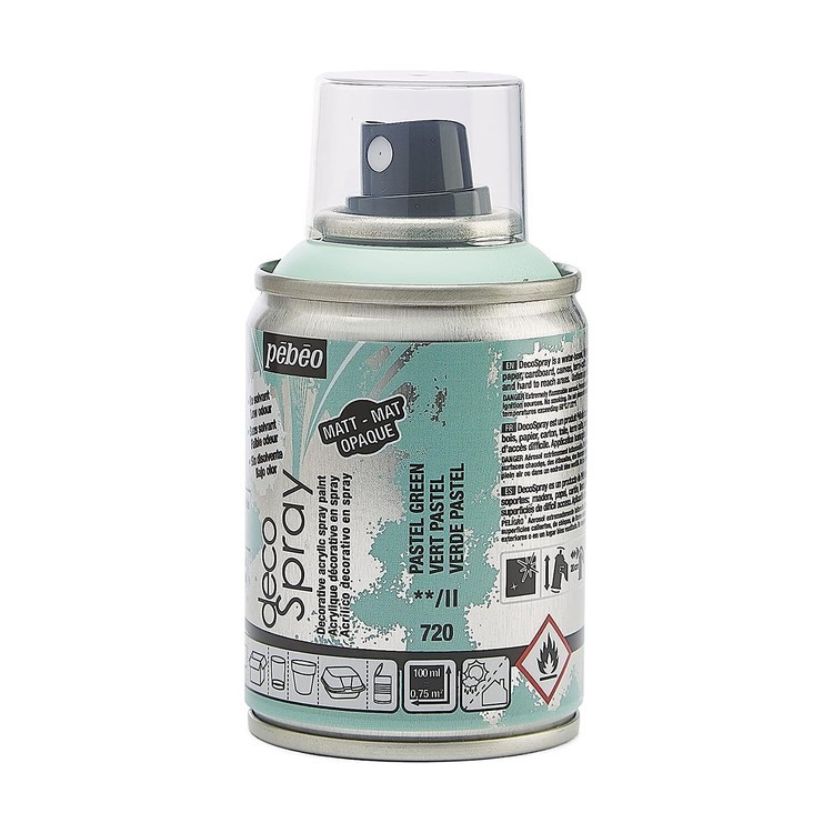 Краска на водной основе decoSpray, 093720 Пастельно-зеленый — картинка 3