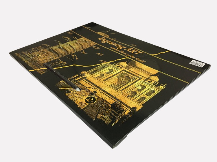 Скретч-набор «Пизанская башня и Тадж-Махал» — картинка 3