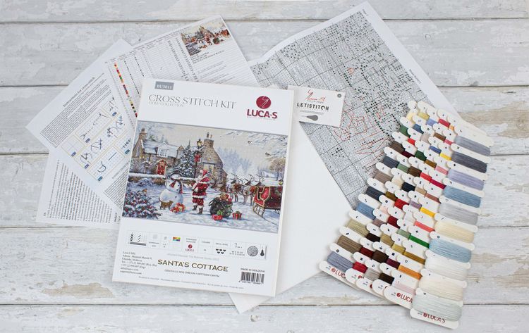 Набор для вышивания «Коттедж Санты» — картинка 4
