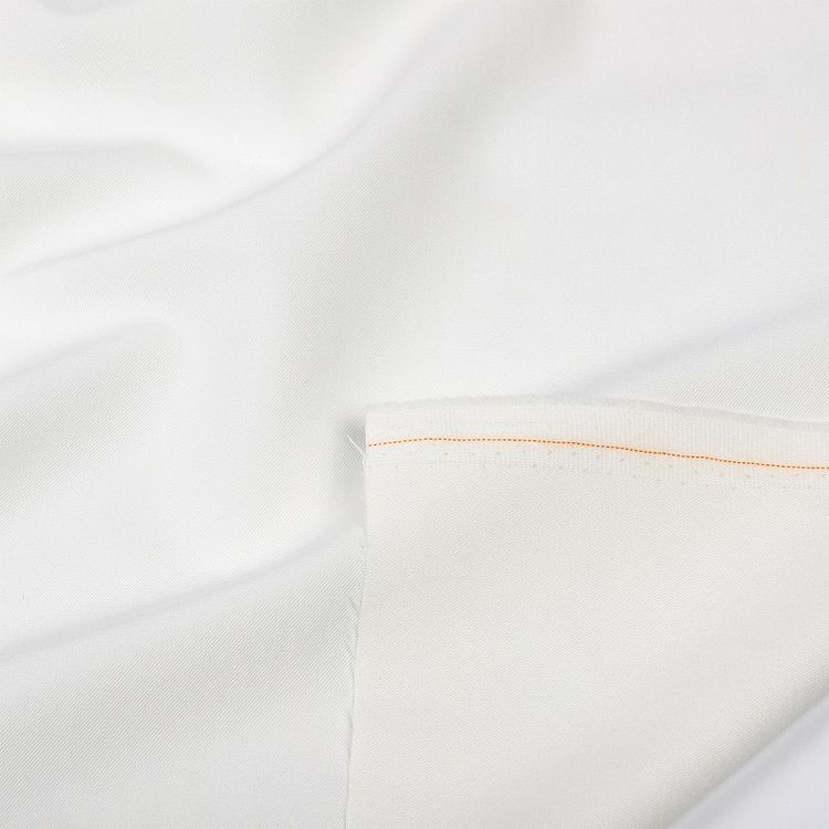 Ткань Костюмная Гальяно, 1 м х 150 см, 200 г/м², цвет: тепло-белый, TBY — картинка 2