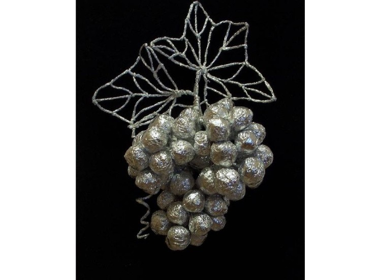 Плетение из фольги «Виноградная лоза» — картинка 2