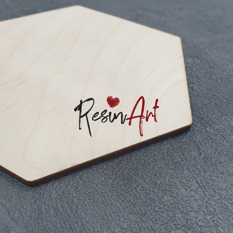 Заготовка для подстаканника №8 - шестигранник (фанера) 13x11 см, 1 шт., ResinArt — картинка 2