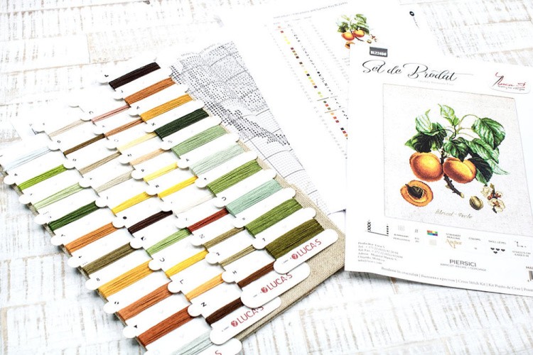 Набор для вышивания «Персики» — картинка 10