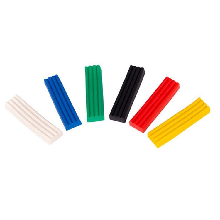 Пластилин классический BRAUBERG «KIDS», 6 цв., 120 г, со стеком — картинка 3