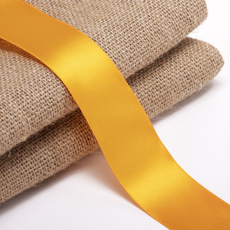 Лента атласная, ширина 38 мм, длина 23 м, оранжевая, Brauberg — картинка 2