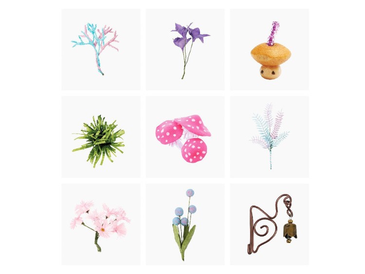 Набор для создания миниатюры (румбокс) «Садовая калитка» — картинка 6