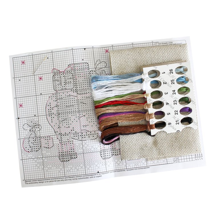 Набор для вышивания «Сюрприз от капибары» — картинка 5