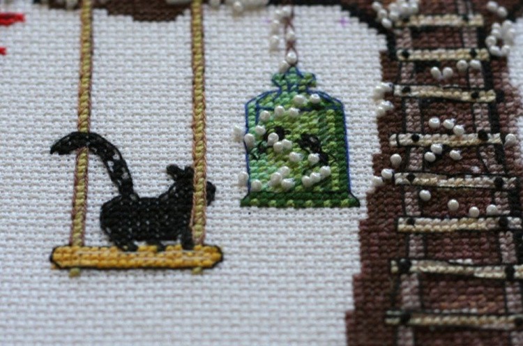 Набор для вышивания «Кошкин дом» — картинка 2