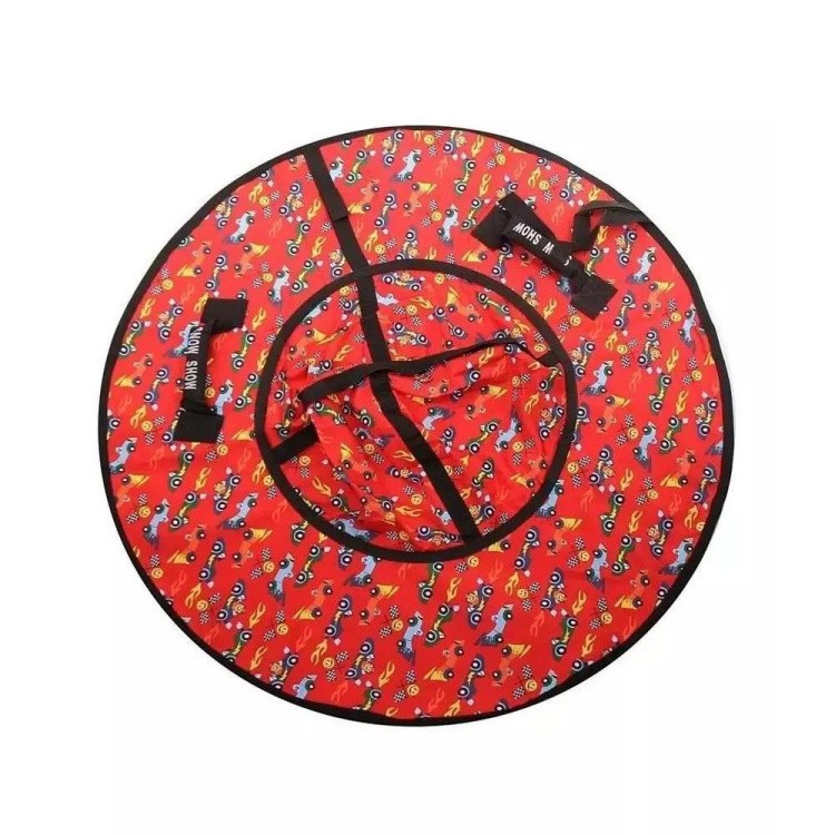 Детская зимняя ватрушка тюбинг для катания 105 см — картинка 5