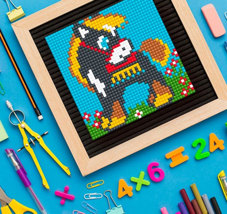 Алмазная вышивка «Пони» (на магнитной основе) — картинка 2