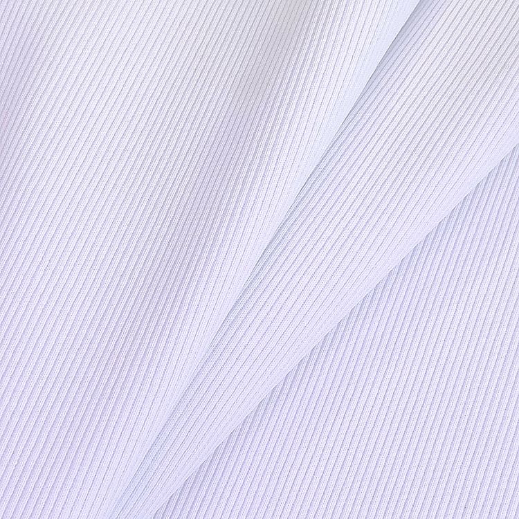 Ткань трикотаж Кашкорсе с лайкрой, 3 м x 120 см, 350 г/м², цвет: белый, TBY — картинка 2