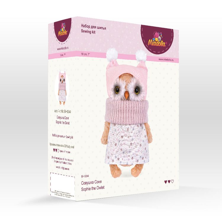 Набор для шитья «Совушка Соня» — картинка 3
